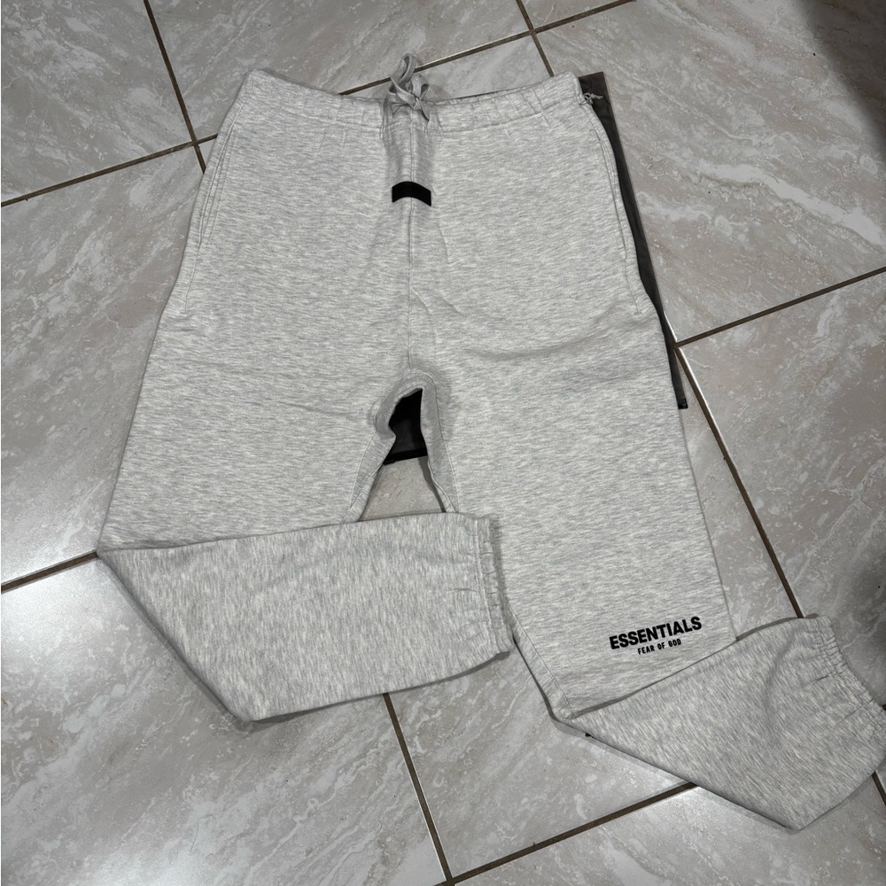 Essentials Light Gray Joggers